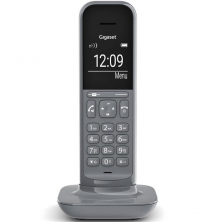 Teléfono Inalámbrico Gigaset CL390/ Pack DUO/ Gris