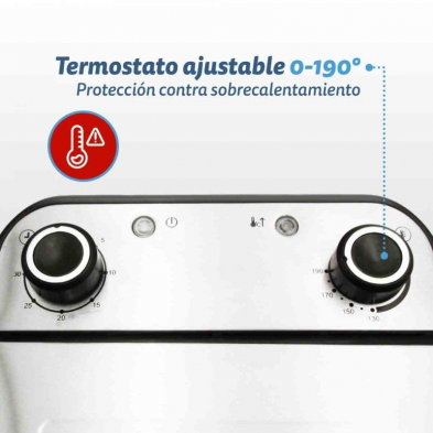 Freidora Grunkel Maxi Fry Pro/ 3000W/ Capacidad 4.2L