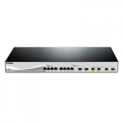 Switch Gestionable D-Link DXS-1210-12TC 12 Puertos/ 10G Ethernet 10/100/1000/ SFP