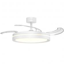 Ventilador de Techo Grunkel SKYWHITE42/ 30W/ 3 Aspas 106cm/ 6 Velocidades