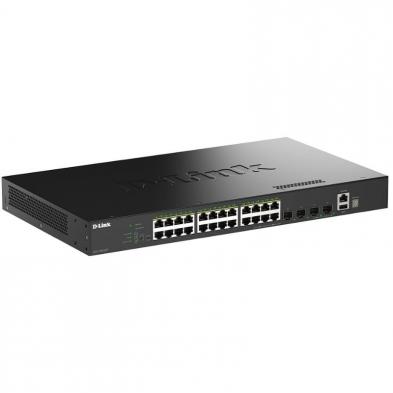 Switch Gestionable D-Link DGS-1530-28P/E 24 Puertos/ RJ-45 10/100/1000/ PoE/ SFP