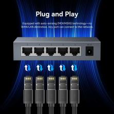 Switch Vention ITDH0-EU 5 Puertos/ RJ-45 10/100/1000