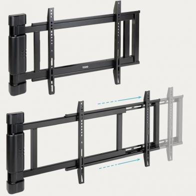 Soporte de Pared Eléctrico Giratorio TooQ LPM4381XL-B para TV de 32-75'/ hasta 50kg