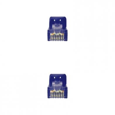 Cable de Red RJ45 UTP Nanocable 10.20.1800-L25-BL Cat.6A/ LSZH/ 25cm/ Azul