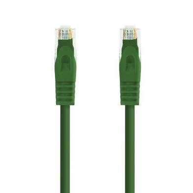 Cable de Red RJ45 UTP Nanocable 10.20.1800-L25-GR Cat.6A/ LSZH/ 25cm/ Verde