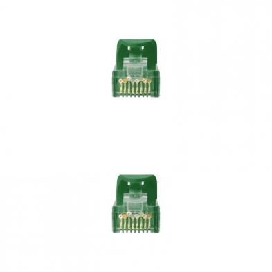 Cable de Red RJ45 UTP Nanocable 10.20.1800-L25-GR Cat.6A/ LSZH/ 25cm/ Verde