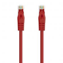 Cable de Red RJ45 UTP Nanocable 10.20.1800-L25-R Cat.6A/ LSZH/ 25cm/ Rojo