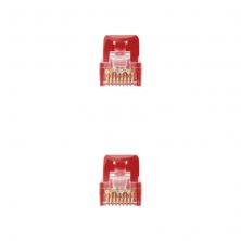 Cable de Red RJ45 UTP Nanocable 10.20.1800-L25-R Cat.6A/ LSZH/ 25cm/ Rojo