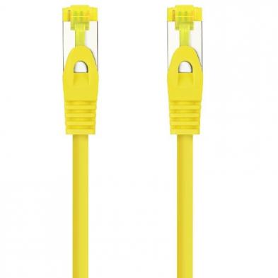 Cable de Red RJ45 SFTP Nanocable 10.20.1900-L25-Y Cat.6A/ LSZH/ 25cm/ Amarillo