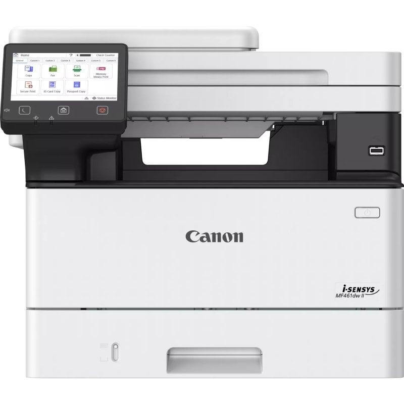 Multifunción Láser Monocromo Canon i-SENSYS MF461DW II WiFi/ Dúplex/ Blanca