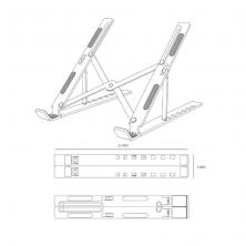 Soporte Aisens LPS2M-175 para Portátil/Tablet hasta 15'