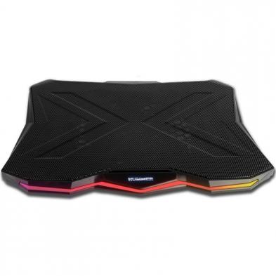 Soporte Refrigerante Nox Pro Stand para Portátiles hasta 17.3'/ Iluminación LED