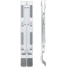 Soporte TooQ TQLRS0035-AL para Portátil/ Tablet hasta 15'/ Plata