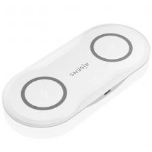 Base de carga Inalámbrica Aisens ASCH-15W2WC059-W/ 15W/ Blanco