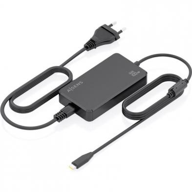 Cargador Sobremesa GaN Aisens ASCH-1PD100D070-BK/ 1xUSB Tipo-C/ 100W