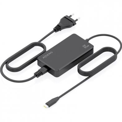 Cargador Sobremesa GaN Aisens ASCH-1PD65D068-BK/ 1xUSB Tipo-C/ 65W