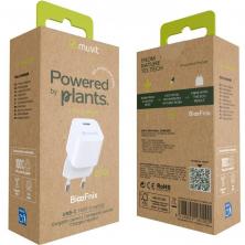 Cargador de Pared Muvit For Change MCACC0048/ 1xUSB Tipo-C/ 20W