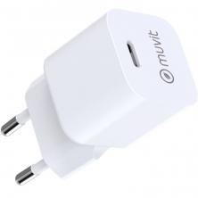 Cargador de Pared Muvit For Change MCACC0049/ 1xUSB Tipo-C/ 25W