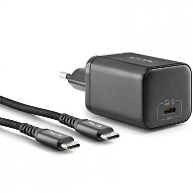 Cargador de Pared GaN NGS Bud 65W/ 1xUSB Tipo-C/ 65W