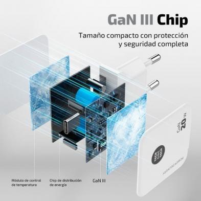 Cargador de Pared Tech One Tech TEC2221/ 1xUSB Tipo-C + Cable USB Tipo-C/ 20W/ Blanco
