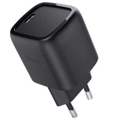 Cargador de Pared GaN Trust Maxo 30W/ 1xUSB Tipo-C/ 30W