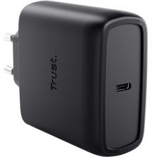 Cargador de Pared GaN Trust Maxo 65W/ 1xUSB Tipo-C/ Incluye Cable USB Tipo-C/ 65W