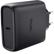 Cargador de Pared GaN Trust Maxo 65W/ 1xUSB Tipo-C/ Incluye Cable USB Tipo-C/ 65W