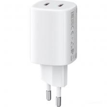 Cargador de Pared Xiaomi 45W Nano Turbo Charging Power Adapter/ 2xUSB Tipo-C/ 45W