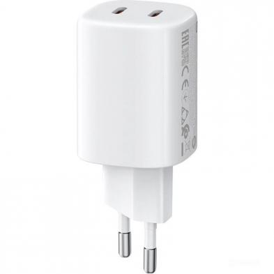 Cargador de Pared Xiaomi 45W Nano Turbo Charging Power Adapter/ 2xUSB Tipo-C/ 45W