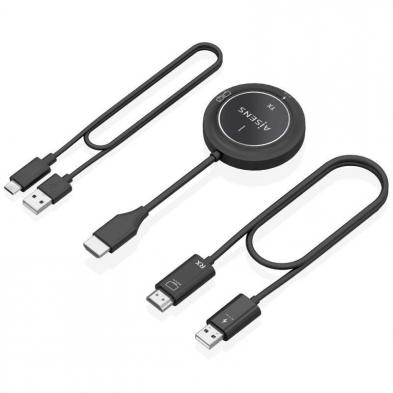 Adaptador/Transmisor de vídeo inalámbrico HDMI Aisens ASWL-H2K30M002-BK