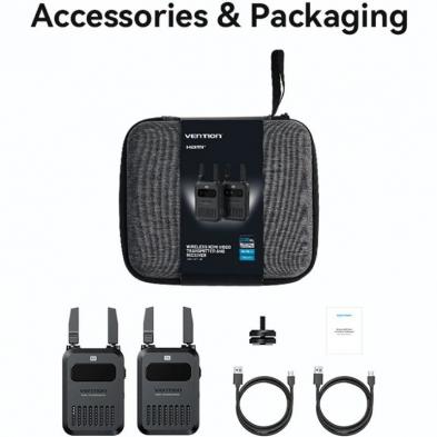 Adaptador/Transmisor de vídeo inalámbrico HDMI Vention ADUB0