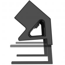 Regleta Sobremesa Fellowes 100137182/ 2 Tomas de corriente/ 1 USB - 1 USB Tipo-C/ Cable 2m/ Negra