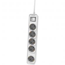 Regleta con Interruptor Philips CHP2154W/12/ 5 Tomas de corriente/ Cable 1.5m/ Blanco