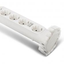 Regleta con interruptor Salicru SAFE 6S/ 6 Tomas de corriente/ Cable 1.4m/ Blanca