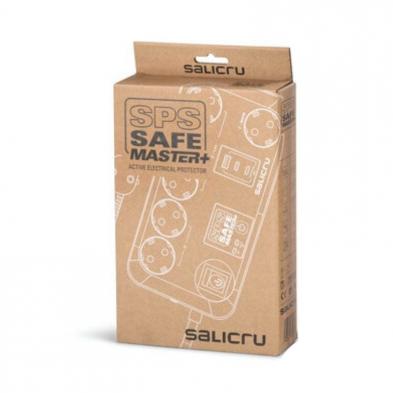 Regleta con interruptor Salicru SAFE MASTER+/ 5 Tomas de corriente/ 1 Master/ 2 USB Tipo-C/ 1 USB/ Cable 1.4m/ Blanca