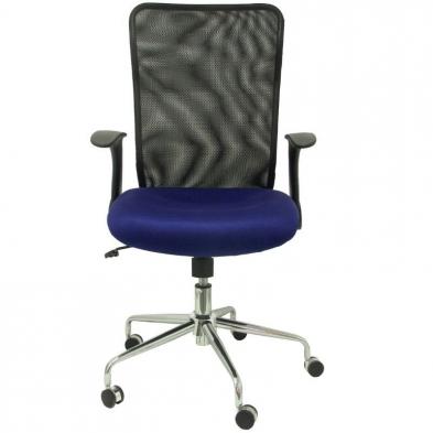 Silla de Oficina Piqueras y Crespo Minaya 4031AZ/ Azul y Negra