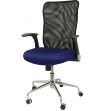 Silla de Oficina Piqueras y Crespo Minaya 4031AZ/ Azul y Negra