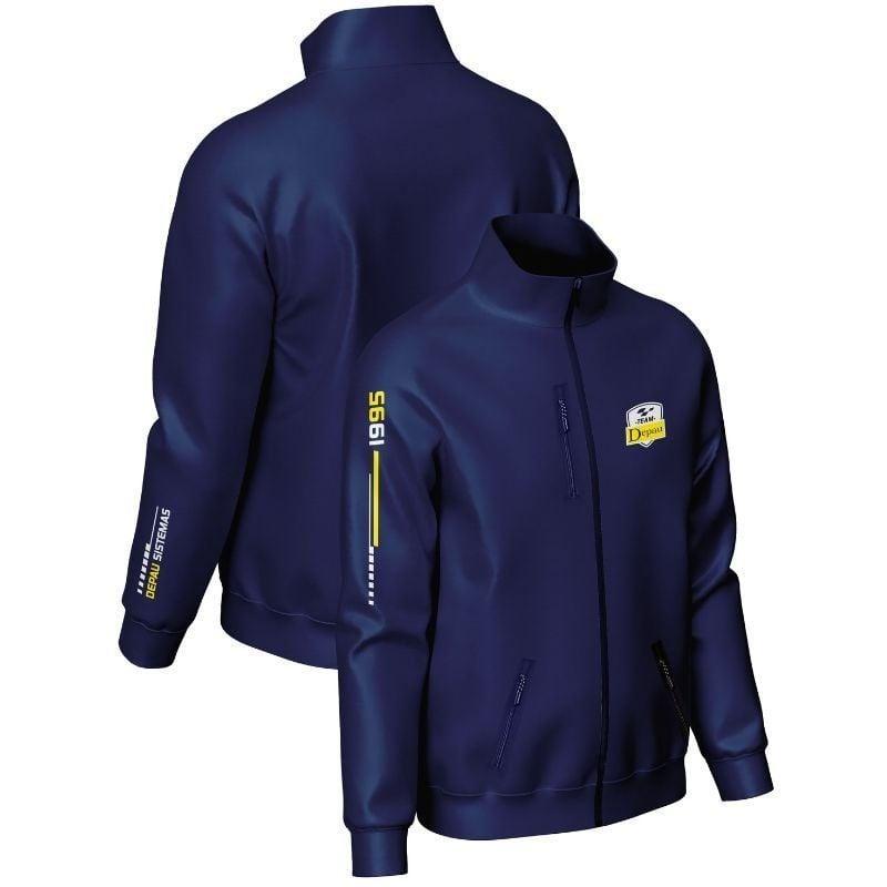 Chaqueta Team Depau para Hombre/ Talla S/ Tejido Soft Shell repelente al agua/ Forro Interior de Tejido Polar