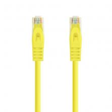 Cable de Red RJ45 UTP Nanocable 10.20.1800-L25-Y Cat.6A/ LSZH/ 25cm/ Amarillo