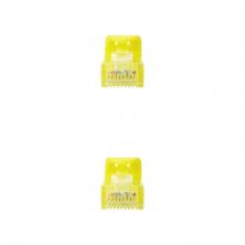 Cable de Red RJ45 UTP Nanocable 10.20.1800-L25-Y Cat.6A/ LSZH/ 25cm/ Amarillo