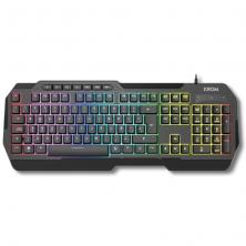 Pack Gaming Krom Kenta/ Teclado RGB + Ratón + Alfombrilla + Auriculares