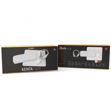 Pack Gaming Krom Kenta/ Teclado RGB + Ratón + Alfombrilla + Auriculares/ Blanco