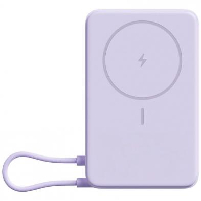Powerbank 10000mAh Xiaomi Magnetic Power Bank 10000/ Wireless/ Púrpura