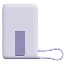 Powerbank 10000mAh Xiaomi Magnetic Power Bank 10000/ Wireless/ Púrpura