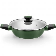 Pack Batería de Cocina Monix Forest M509900/ Cazo Ø16cm/ Cacerolas bajas Ø24 - 28cm/ Cacerolas Ø20cm/ Acero Inoxidable/ Apta par