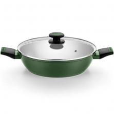 Pack Batería de Cocina Monix Forest M509900/ Cazo Ø16cm/ Cacerolas bajas Ø24 - 28cm/ Cacerolas Ø20cm/ Acero Inoxidable/ Apta par
