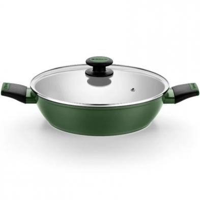 Pack Batería de Cocina Monix Forest M509900/ Cazo Ø16cm/ Cacerolas bajas Ø24 - 28cm/ Cacerolas Ø20cm/ Acero Inoxidable/ Apta par