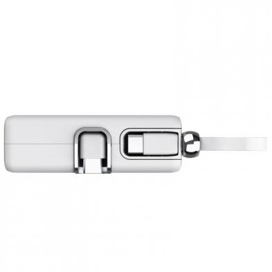 Powerbank 5000mAh Trust Pacto 26105/ 18W/ Blanca