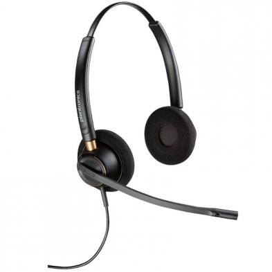 Auriculares Poly EncorePro 520/ con Micrófono/ QD/ Negros