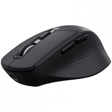 Ratón Inalámbrico Trust Niven Confort 26021/ Batería recargable/ Hasta 3200 DPI/ Negro